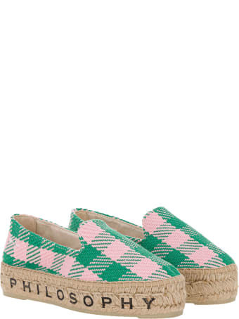 Philosophy x Manebí Philosophy X Manebi Logo Espadrilles