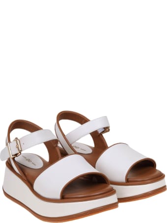 181 Alberto Gozzi 181 Sandal In White Leather