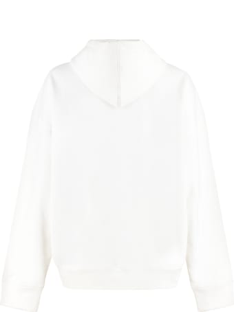 Jil Sander Logo Cotton Hoodie
