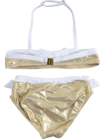 Lili Gaufrette Bow Detail Bikini