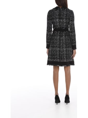Dolce & Gabbana Tweed Midi Dress