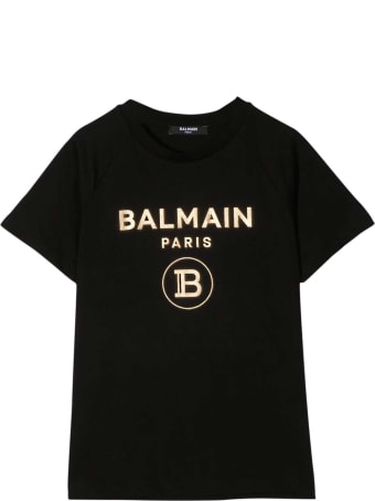 Balmain Black T-shirt Teen
