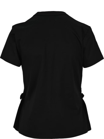 Noir Kei Ninomiya Ruffle-hem T-shirt