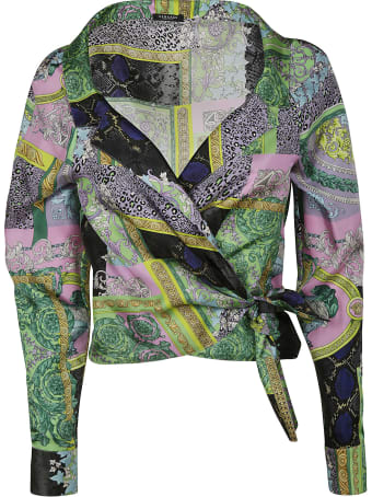Versace All-over Printed Top