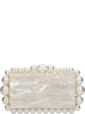 Cult Gaia Eos Clutch In White Acrylic