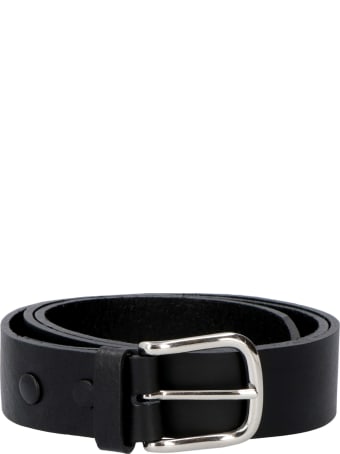 Ami Alexandre Mattiussi Leather Belt