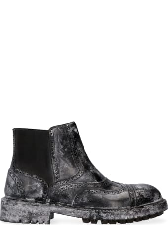 Dolce & Gabbana Leather Chelsea Boots