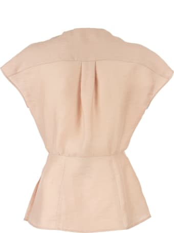 Agnona Top In Linen Blend