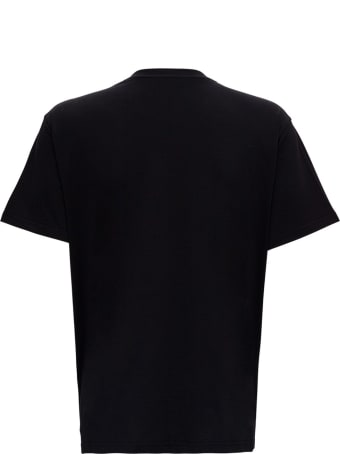 Givenchy Patent Tape Jersey T-shirt With Logo Print