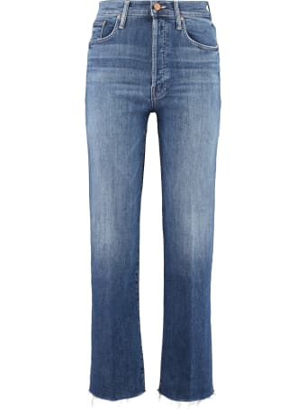 Mother The Rambler Ankle Fray 5-pocket Jeans