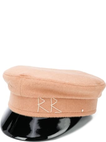 Ruslan Baginskiy Baker Boy Hat In Wool Cloth
