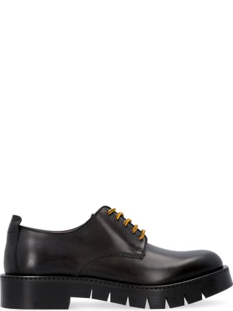 Salvatore Ferragamo Rudy Leather Lace-up Shoes