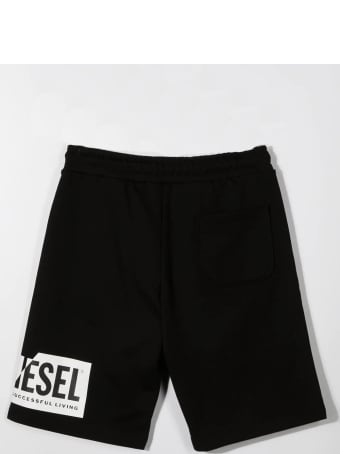 Diesel Bermuda With Logo