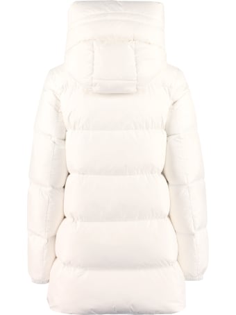 Add Hooded Full-zip Down Jacket