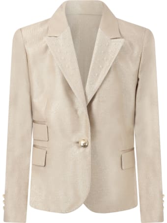 Elie Saab Gold Jacket For Girl