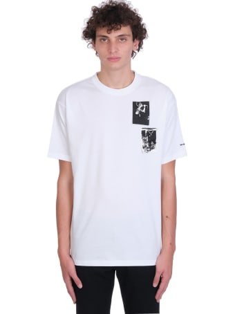 Fred Perry by Raf Simons 100 T-shirt In White Cotton