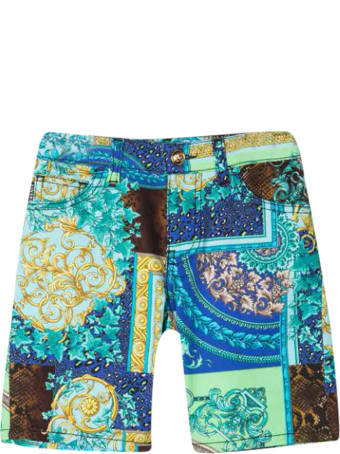 Versace Blue Shorts