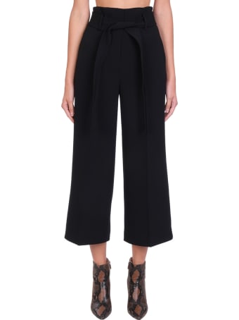 Theory Pants In Black Polyester