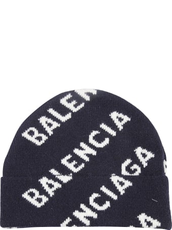 Balenciaga Knit Logo Beanie