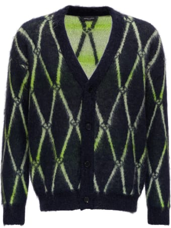 Roberto Collina Diamond Pattern Cardigan