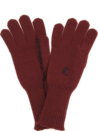 Raf Simons Wool Gloves I Love You
