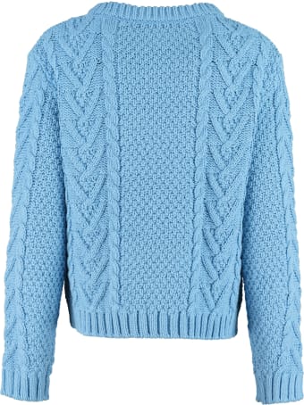 Weekend Max Mara Sagoma Cable Knit Sweater