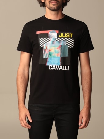 Just Cavalli T-shirt Just Cavalli T-shirt With Tiger Print