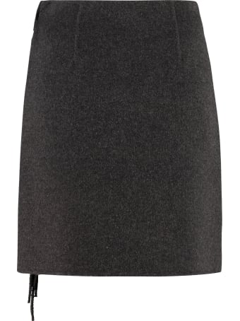 Parosh Wool Wrap Skirt