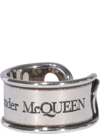 Alexander McQueen Logo Ring