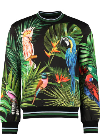 Dolce & Gabbana Printed Cotton Sweatshirt