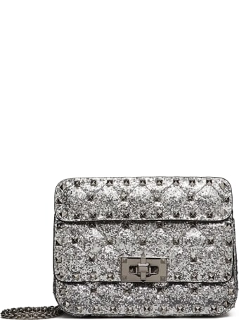 Valentino Mini Rockstud Glitter Bag