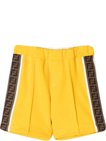 Fendi Yellow Shorts