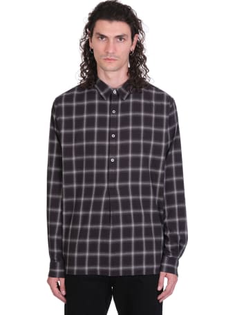 IRO Kooper Shirt In Black Cotton