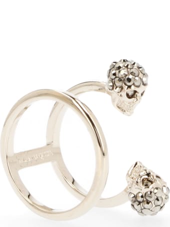 Alexander McQueen 'double Skull' Ring