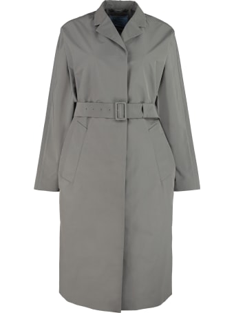 Prada Techno Fabric Trench Coat
