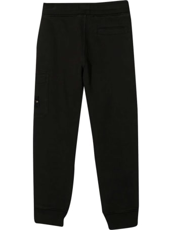 Stone Island Junior Black Trousers