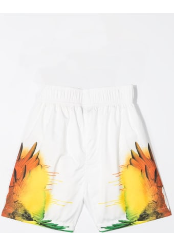 Marcelo Burlon Swimsuit With Wings Print