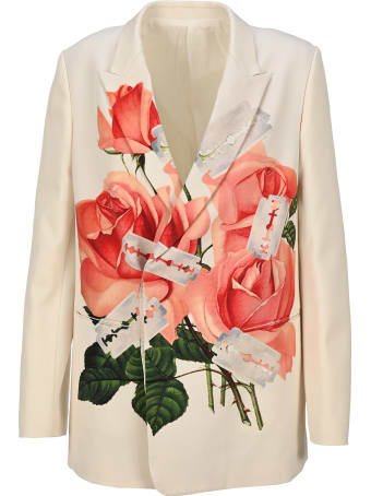 Undercover Jun Takahashi Undercover Rose Print Blazer