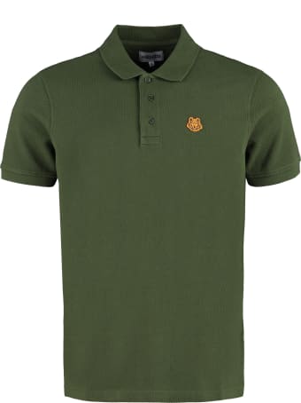 Kenzo Cotton-piqué Polo Shirt