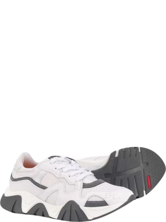 Young Versace White Sneakers Teen
