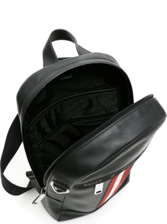 Bally Trainspotting Hari Leather Backpack