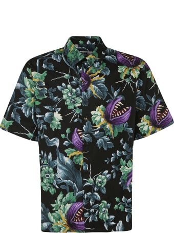 MSGM Tropical Print Shirt