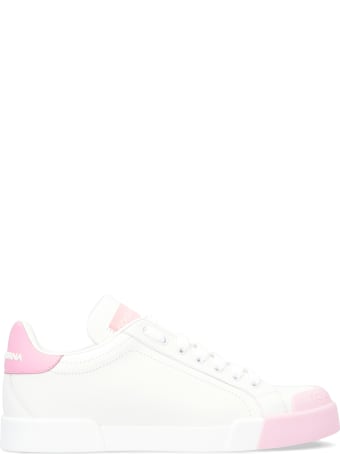 Dolce & Gabbana Leather Low-top Sneakers