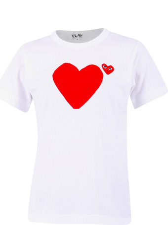 Comme des Garçons Play Embroidered T-shirt