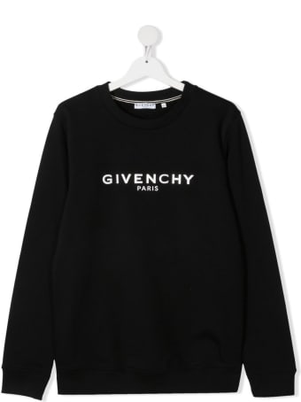 Givenchy Felpa Di Cotone Con Logo