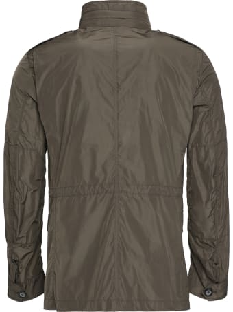 Add Techno Fabric Raincoat