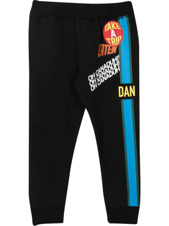 Dsquared2 Black Joggers Teen