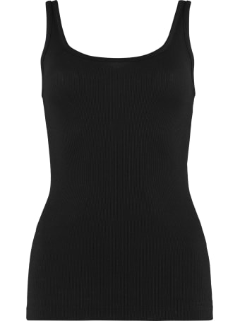 Vince Ribbed Tank Top