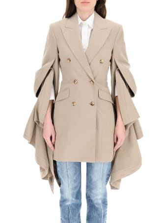 Y/Project Blazer/dress With Gathered Sleeves