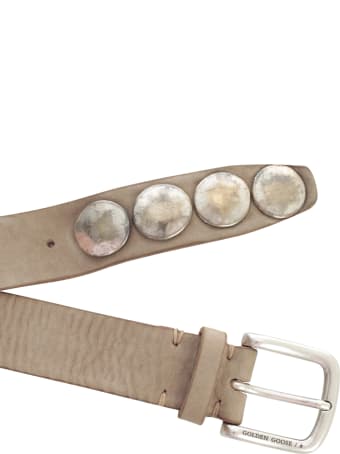 Golden Goose Belt Trinidad Nabuk And Studs